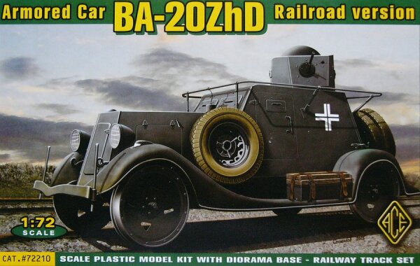 BA-20 ZhD Armored Car (railroad version)