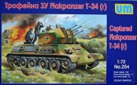 Captured Flakpanzer T-34(r)
