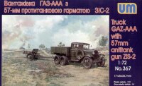 GAZ AAA Truck with ZIS-2 gun