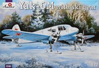 Yak-6M with ski gear