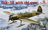 Yak-18 with Ski gear
