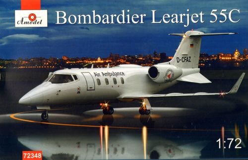 1/72 Bombardier Learjet 55C "Air Ambulance"