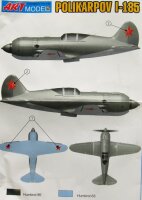 Polikarpov I-185 Soviet Fighter