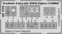 Seatbelts Luftwaffe WWII Fighter FABRIC