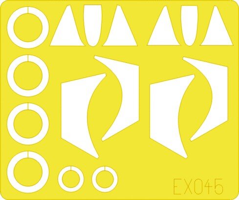 1/48 Hunter FGA.9/F Mk.6 Mask for Academy