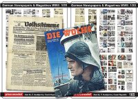 1/35 Deutsche Zeitungen und Magazine WWII