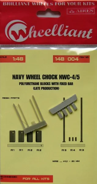 US Navy PUR wheel chock NWC-4/5 - late