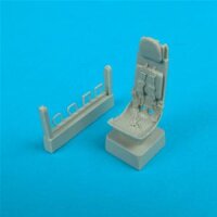 1/48 Heinkel He-162 ejection seat with safety belts