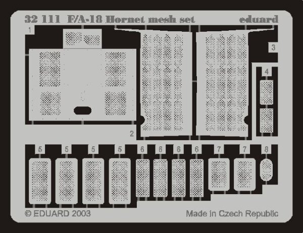 F/A-18 Hornet Mesh Set (Academy Minicraft)