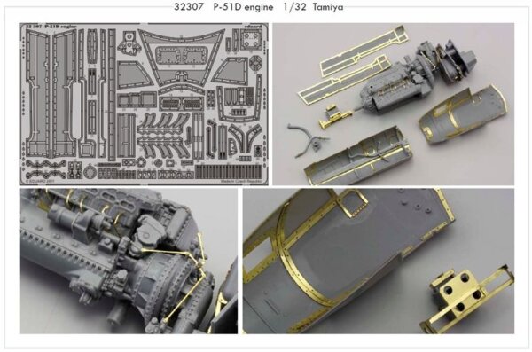 P-51D engine (Tamiya)