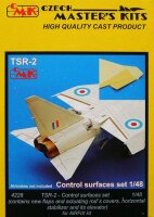 TSR-2 Control surfaces set (Airfix)