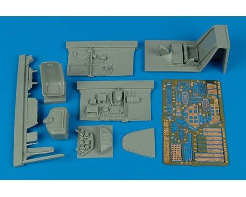 Bf-109E-4/E-7 cockpit set - EDUARD