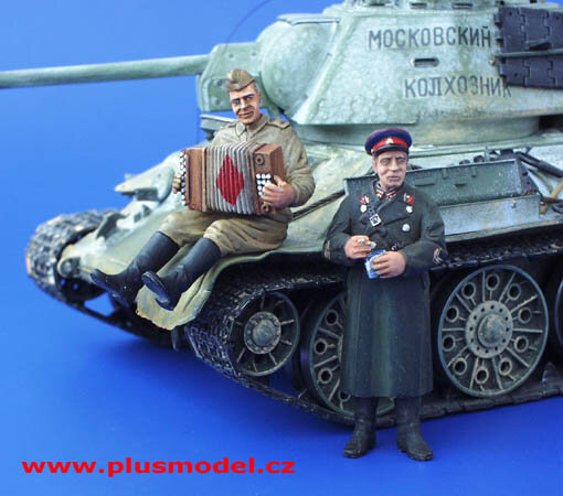 Red Army WW II: Accordionist & NKVD Officer