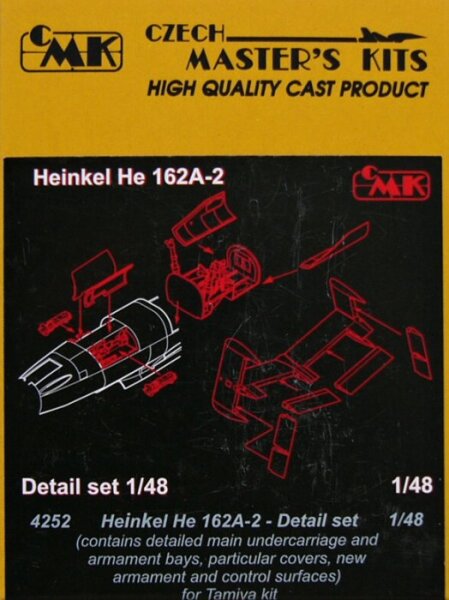 Heinkel He-162A-2 Detail Set (Tamiya)