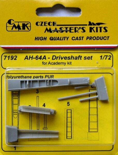 AH-64A Driveshaft set (Academy)