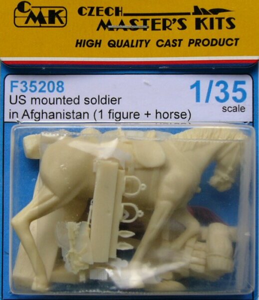 US soldier in Afghanistan (1 figure + horse)