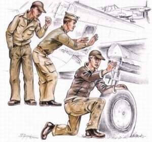 US Army Mechaniker, WWII