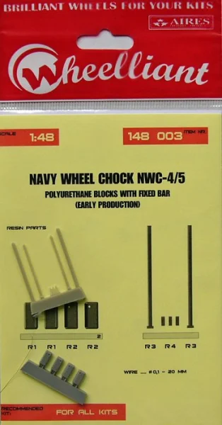 US Navy PUR wheel chock NWC-4/5 - early