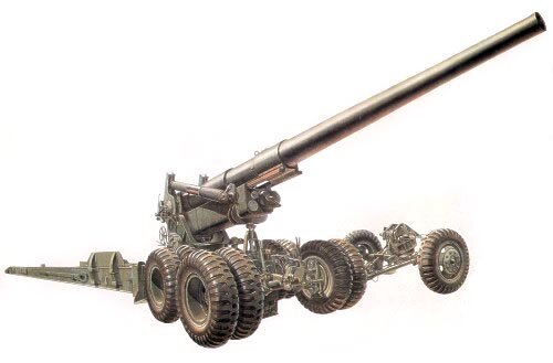 1/35 M59 Long Tom 155 mm Kanone