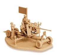 Britische Bofors 40mm Mk. II  + Soldaten WWII 1:72