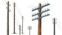 1/35 Telegraph Poles