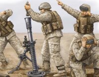 1/35 USMC M252 Mortar Crew Figure Set