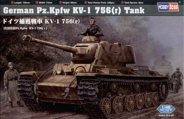 German  Pz.Kpfw  756(r) KV-1