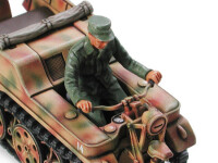 1/48 Sd.Kfz.2 Kettenkrad mit Infanterie-Anhänger und Sd.Kfz. 302 Goliath