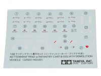 1/48 Sd.Kfz.2 Kettenkrad mit Infanterie-Anhänger und Sd.Kfz. 302 Goliath