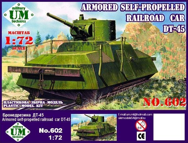 Armored Self-propelled Railroad car DT-4