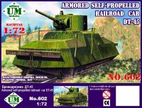 Armored Self-propelled Railroad car DT-4