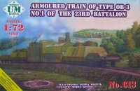 Armored train OB-3 No.1 of the 23rd Battalion