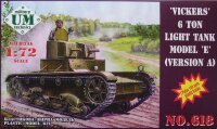 Vickers 6ton light tank model E (version A)