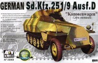 1/35 Sd.Kfz. 251/9 Ausf. D Kanonenwagen" späte...