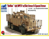 Buffalo 6x6 MPCV w/Slat Armor & Spaced Armor