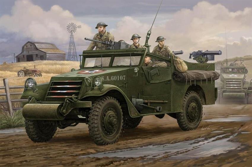 Maquette Char M3 A1 Stuart – Academy 1:35 – Neuf – Réf. 1398