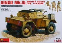 Dingo Mk. Ib British Scout Car with crew
