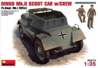 1/35 Dingo Mk.II German Scout Car with crew WWII