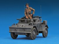 Dingo Mk.II German Scout Car with crew WWII