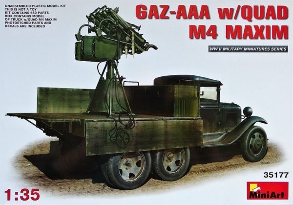 GAZ-AAA with QUAD M4 MAXIM