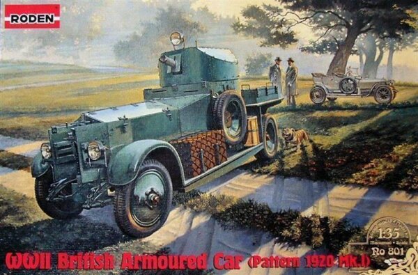 1/35 WWII British Armoured Car (Pattern 1920 Mk. 1)