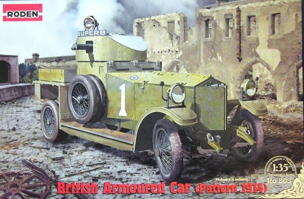 British Armoured Car WWII (Pattern 1914)