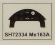 1/72 Messerschmitt Me-163A "First Rocket Fighter"