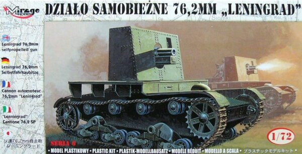 76,2 mm LENINGRAD" Self-Propelled gun"