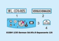 1/35 Sd.Kfz. 8 gepanzerte 12t Zugmaschine