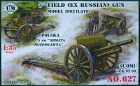 3 Field (ex Russian) Gun model 1902 (late)