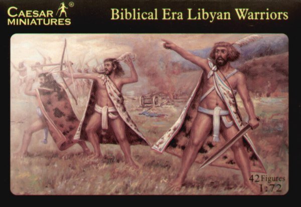 1/72 Libyan Warriors - Biblical Era