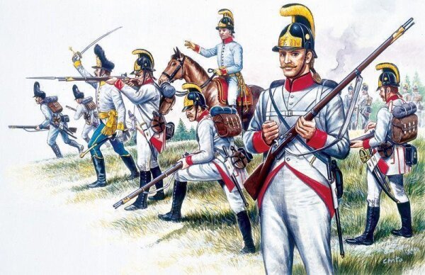 1/72 Austrian Infantry - Napoleonic Wars