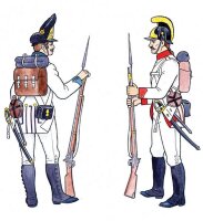 1/72 Austrian Infantry - Napoleonic Wars