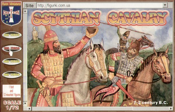 1/72 Early Russian Warriors 9 - 10th Century